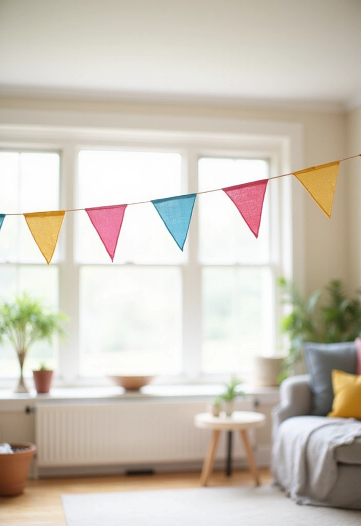 Playful Fabric Banners and Garlands