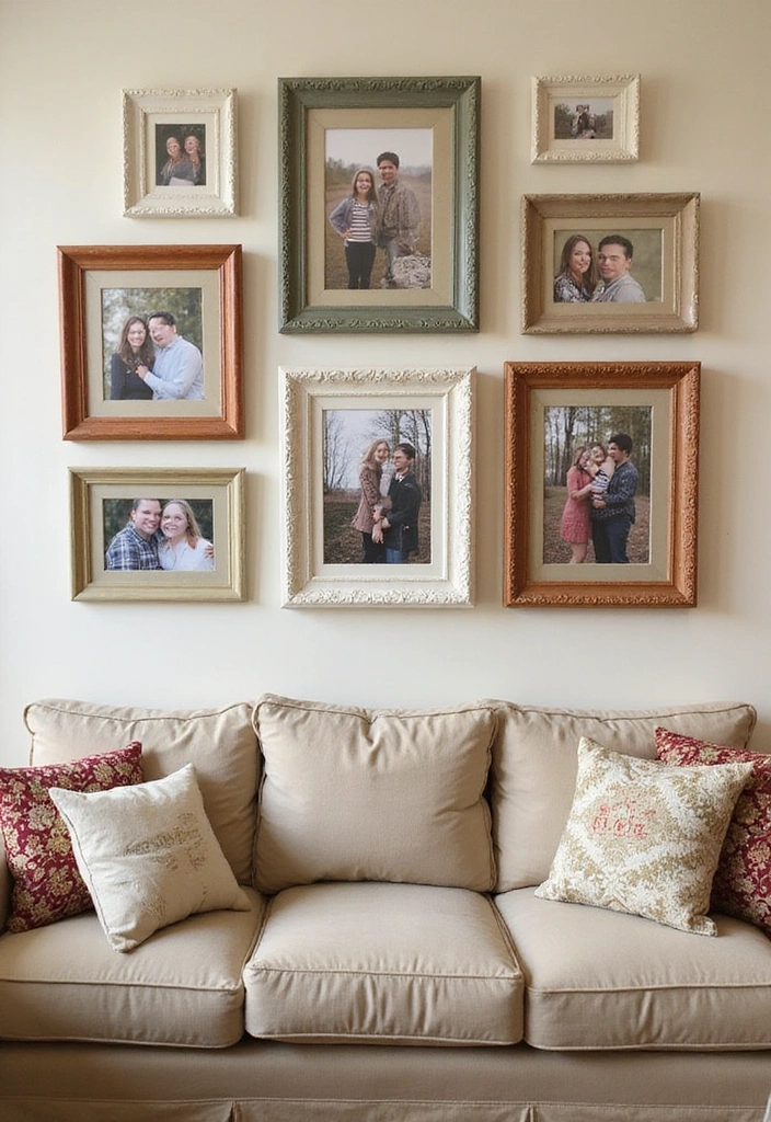 Decorative Fabric Photo Frames