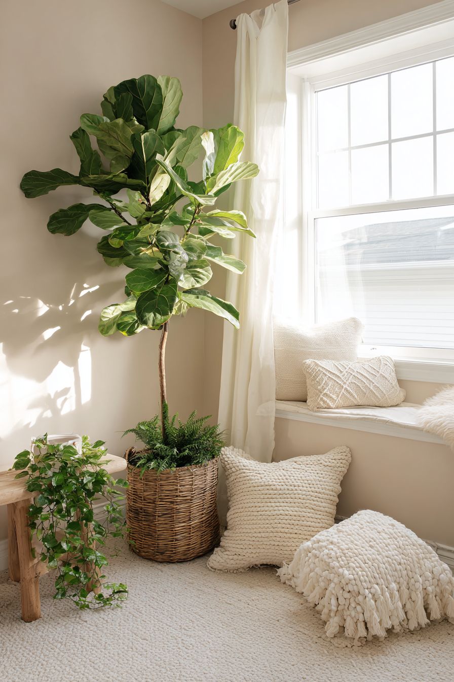 Bring Life to Corners with Indoor Plants