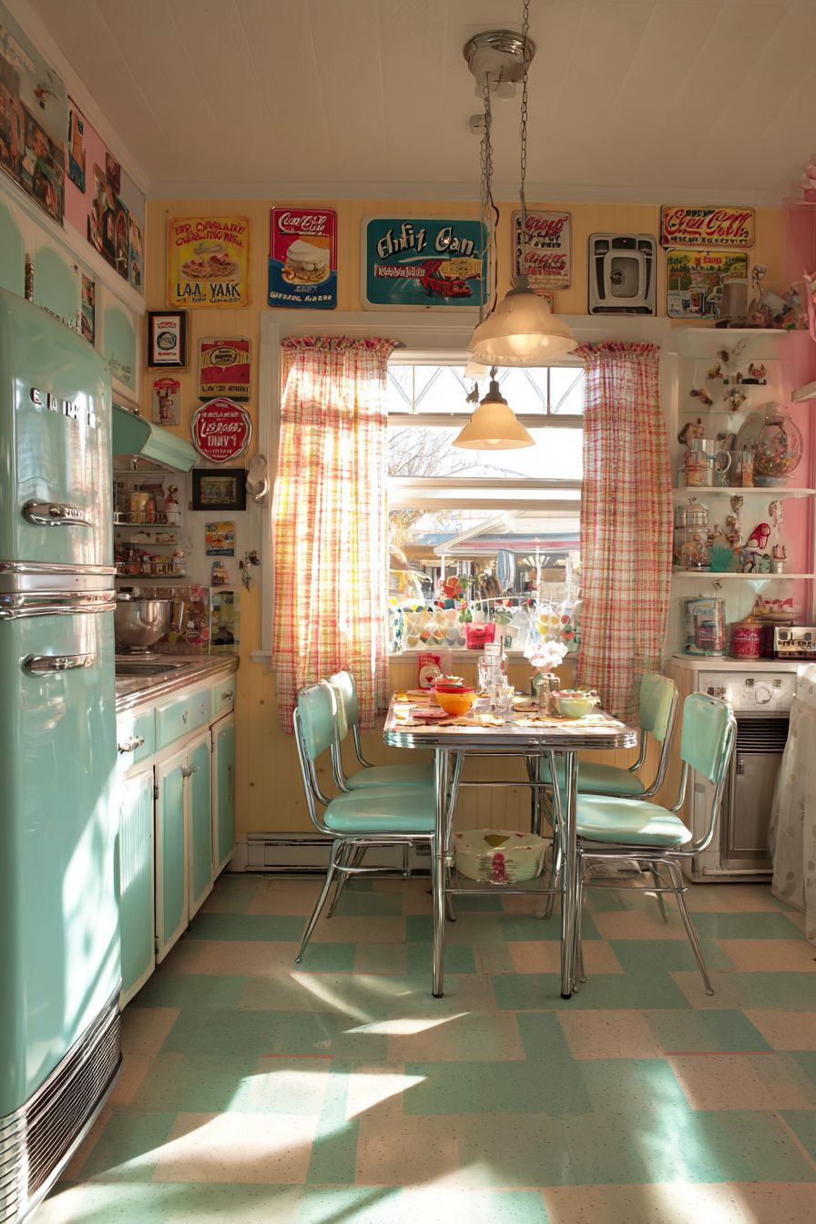 Vintage Metal Kitchen Signs