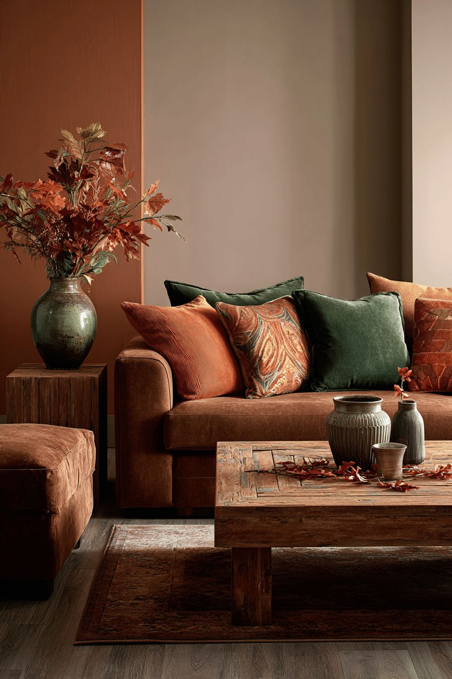 Warm Up Your Space with Earth-Inspired Colors