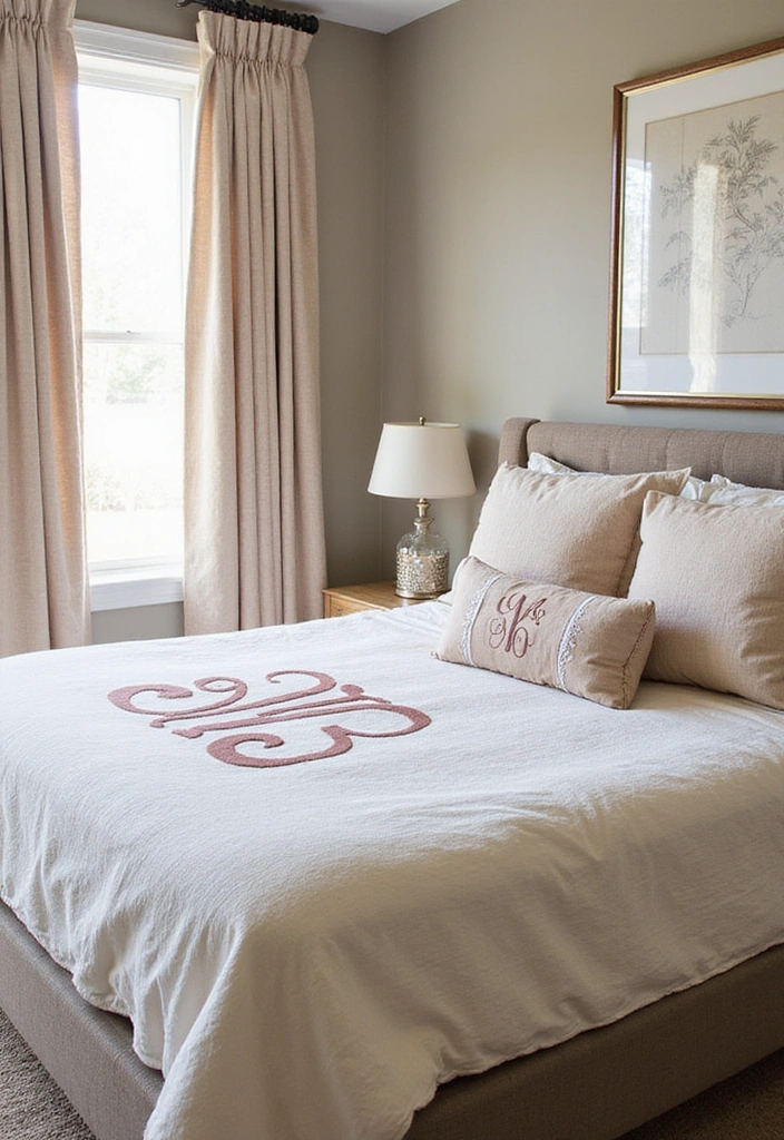 Customizable Bedroom Textiles