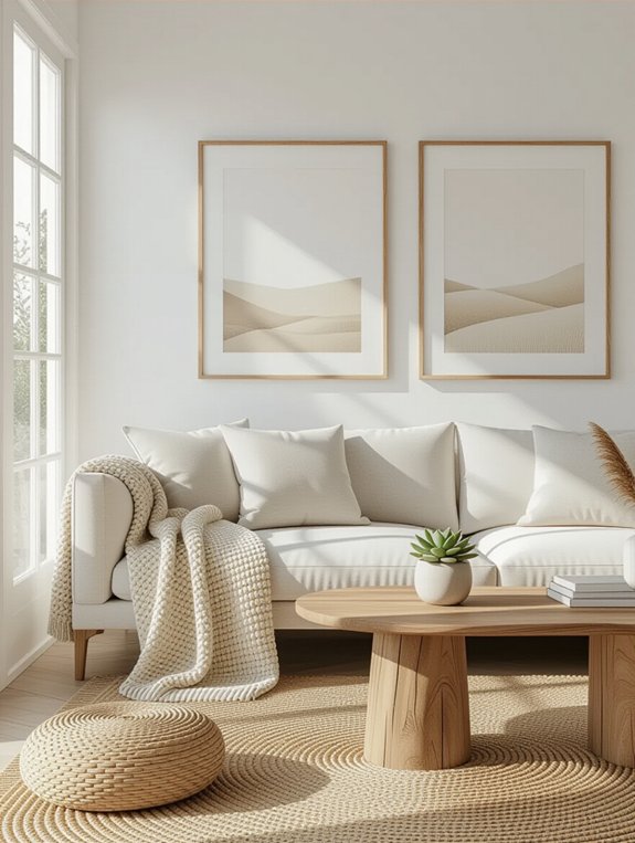 serene minimalist home sanctuary