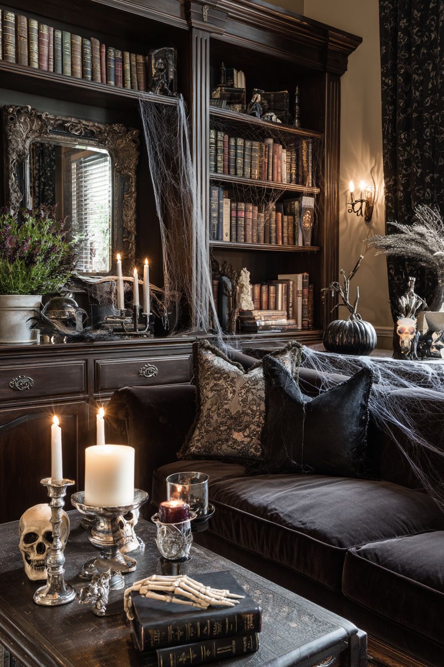 Curate a Spine-Chilling Book Display