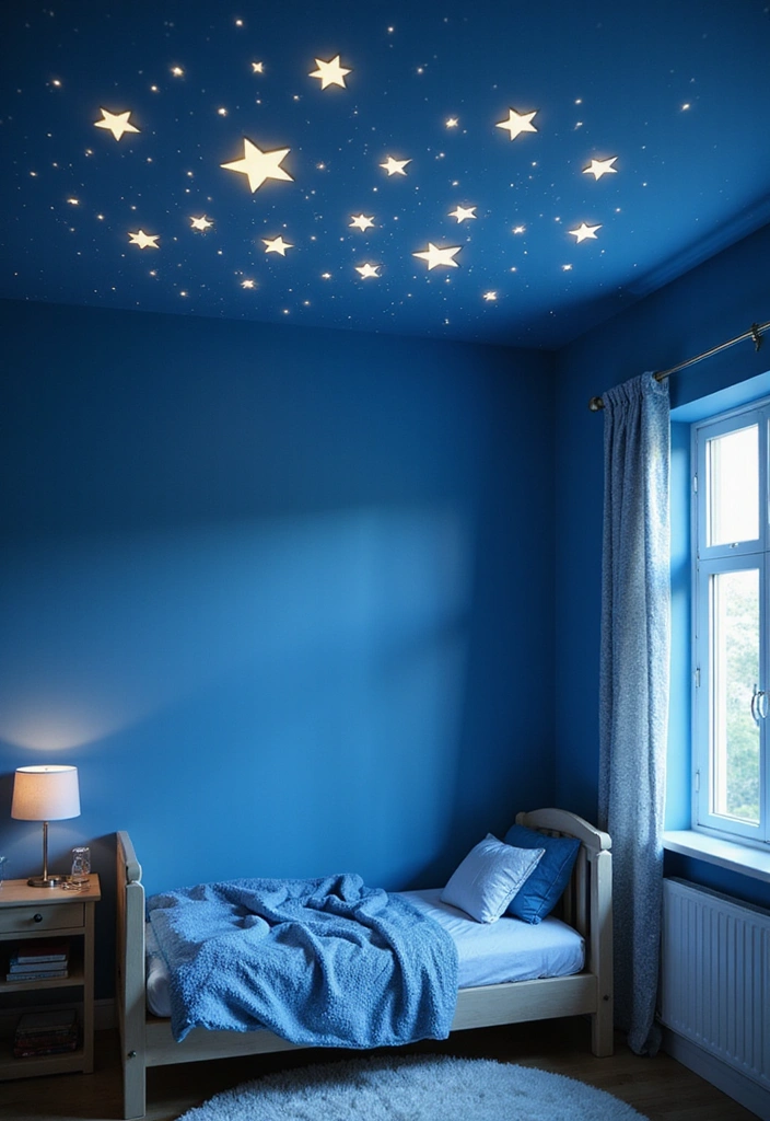 Ceiling Color Innovations for Kids Room