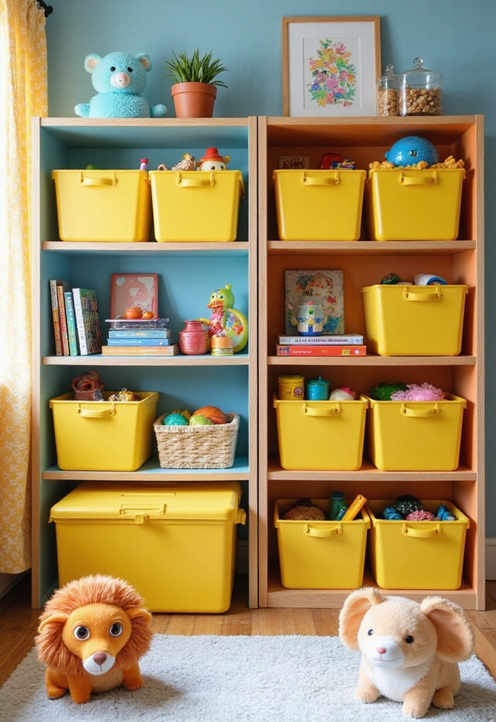 Innovative Storage Options for Kids Room