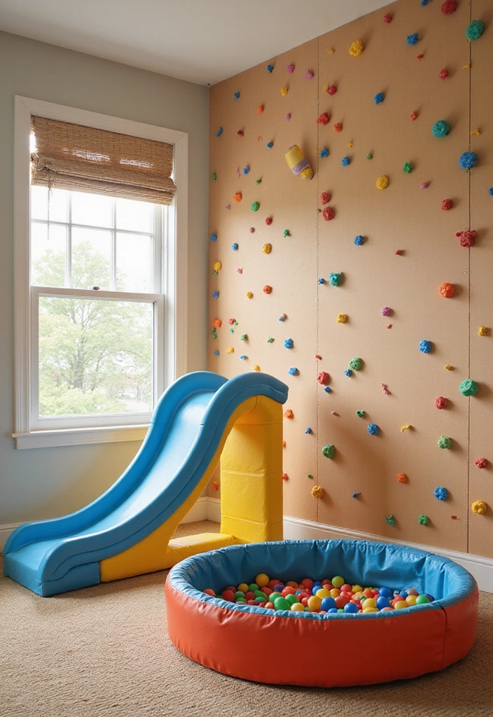 Exciting Play Structures for Kids Room