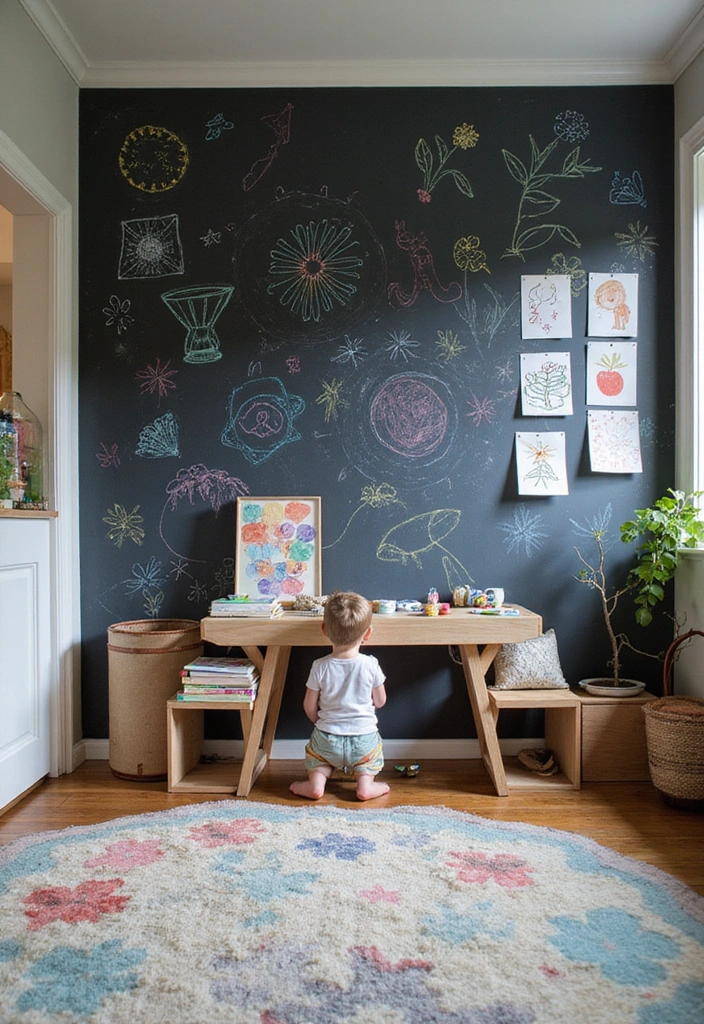 Engaging Wall Elements for Kids Room
