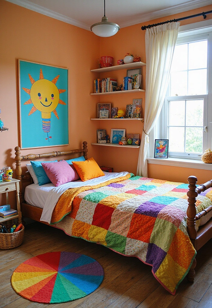 The Colorful Extravaganza for Kids Room