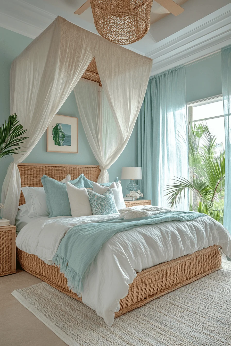 25 Dreamy Tropical Bedroom Ideas for a Relaxing Escape