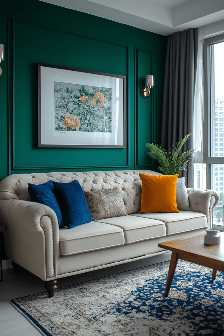 Vibrant Color Strategies for Small Apartments Vibrant Color Strategies for Small Apartments