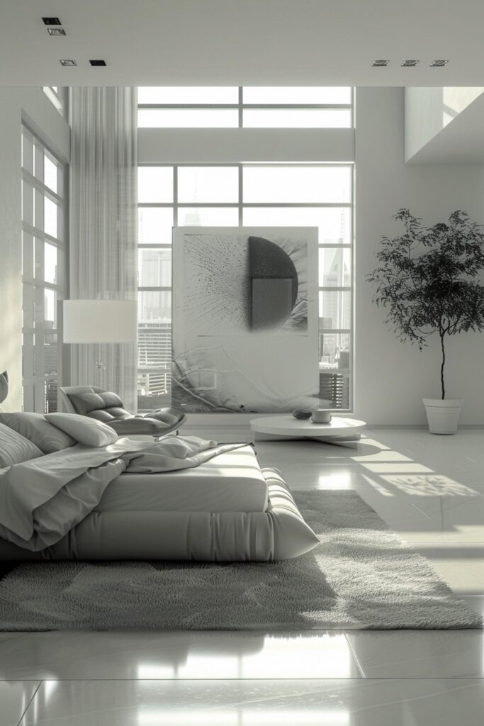 Serene Minimalist Couple Sanctuary