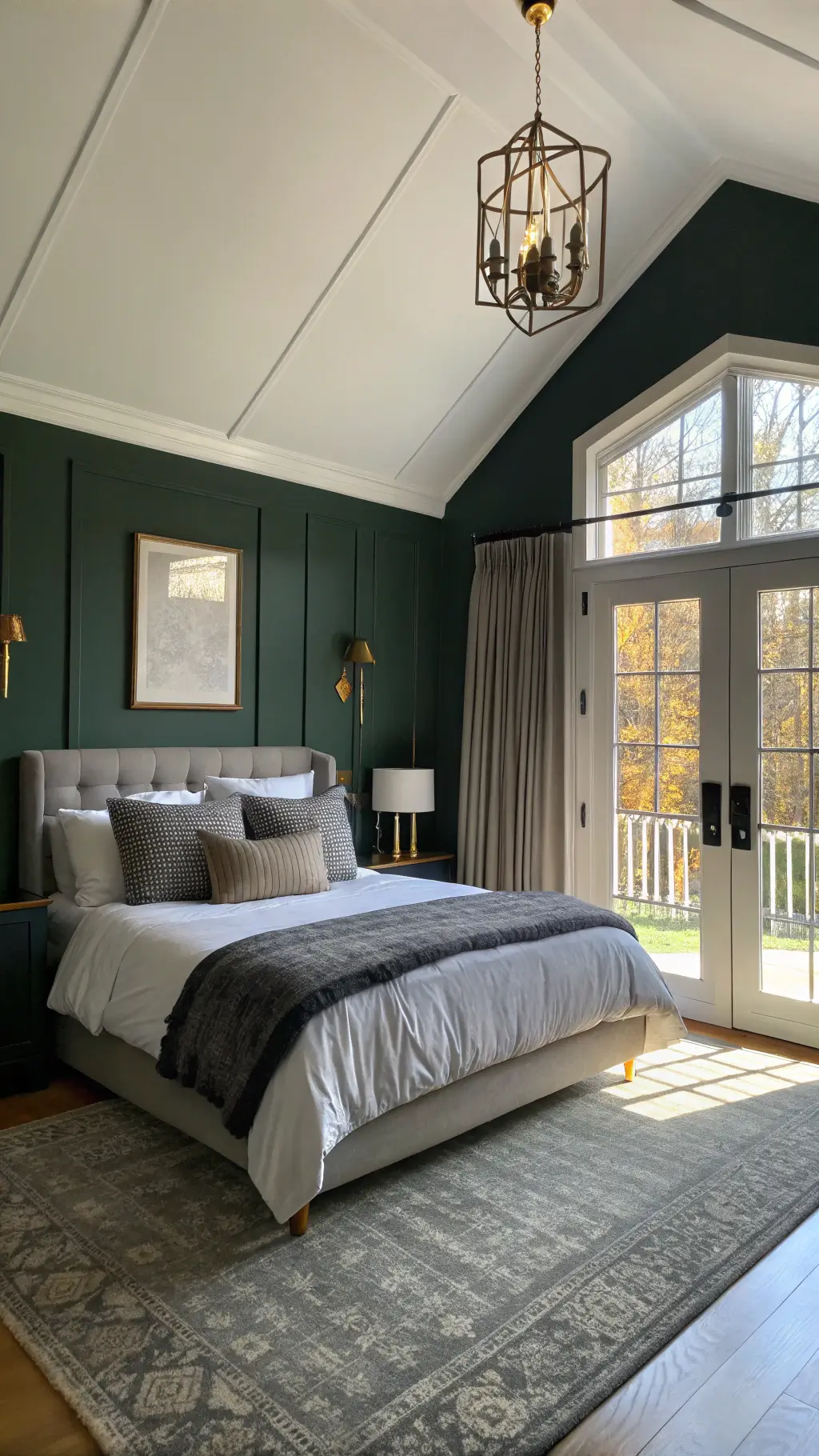 Moody bedroom design inspiration