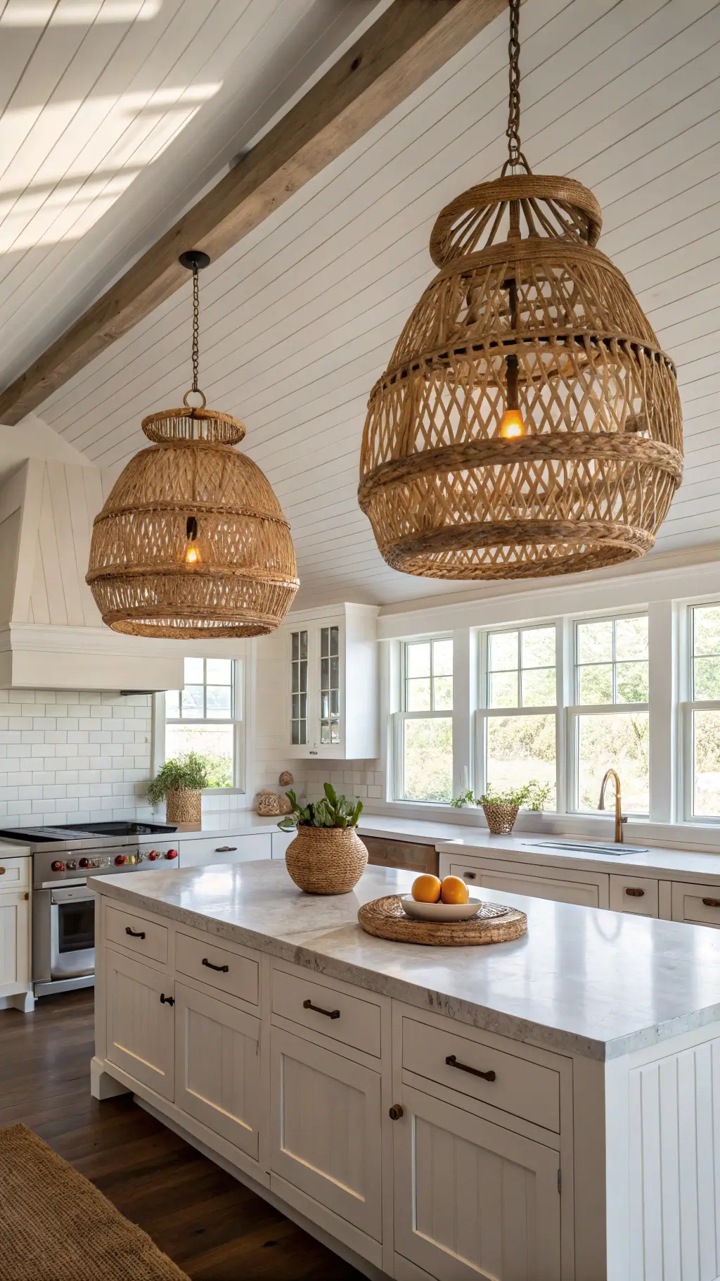 Farmhouse kitchen lighting ideas