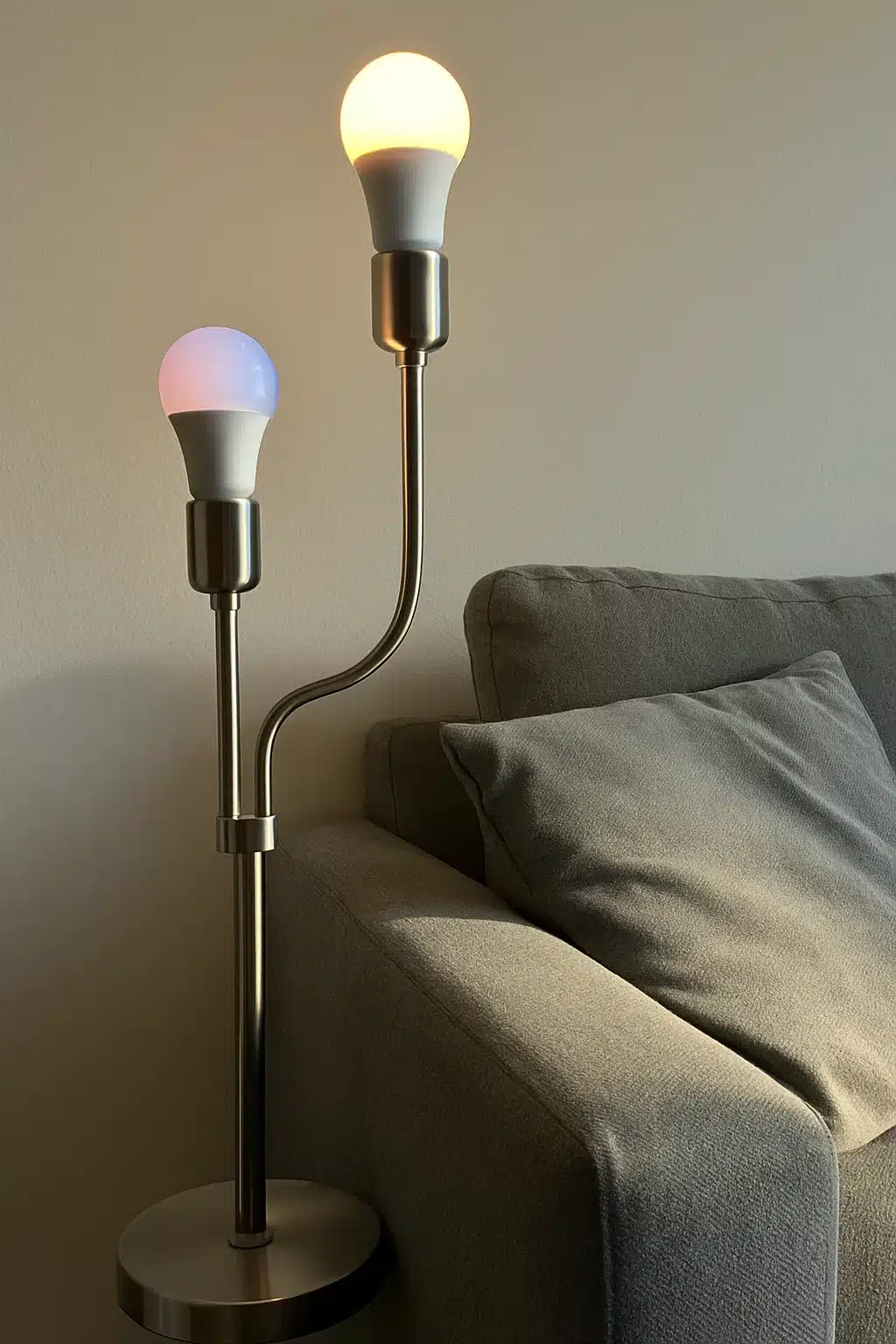 Smart Lighting for Cozy Living Room