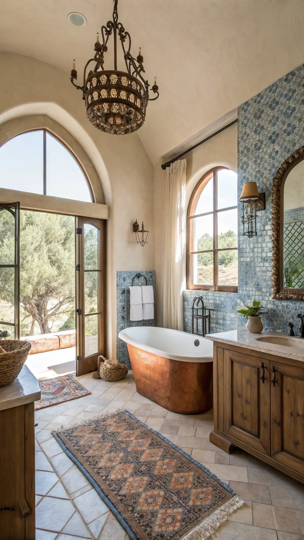 Mediterranean bathroom design inspiration