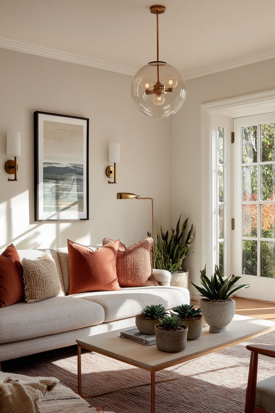Brighten Rooms with Layered Lighting