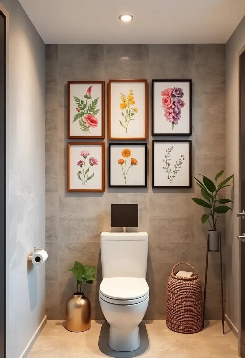 Arrange Botanical Prints In Mixed Frame Styles For A Gallery Wall That Breathes Nature