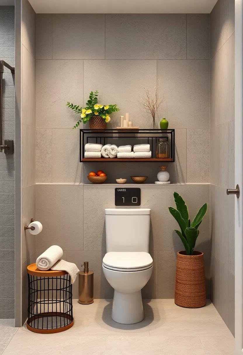 Combine Open Wire Baskets And Rolled Towels For A Functional Yet Stylish Storage Space