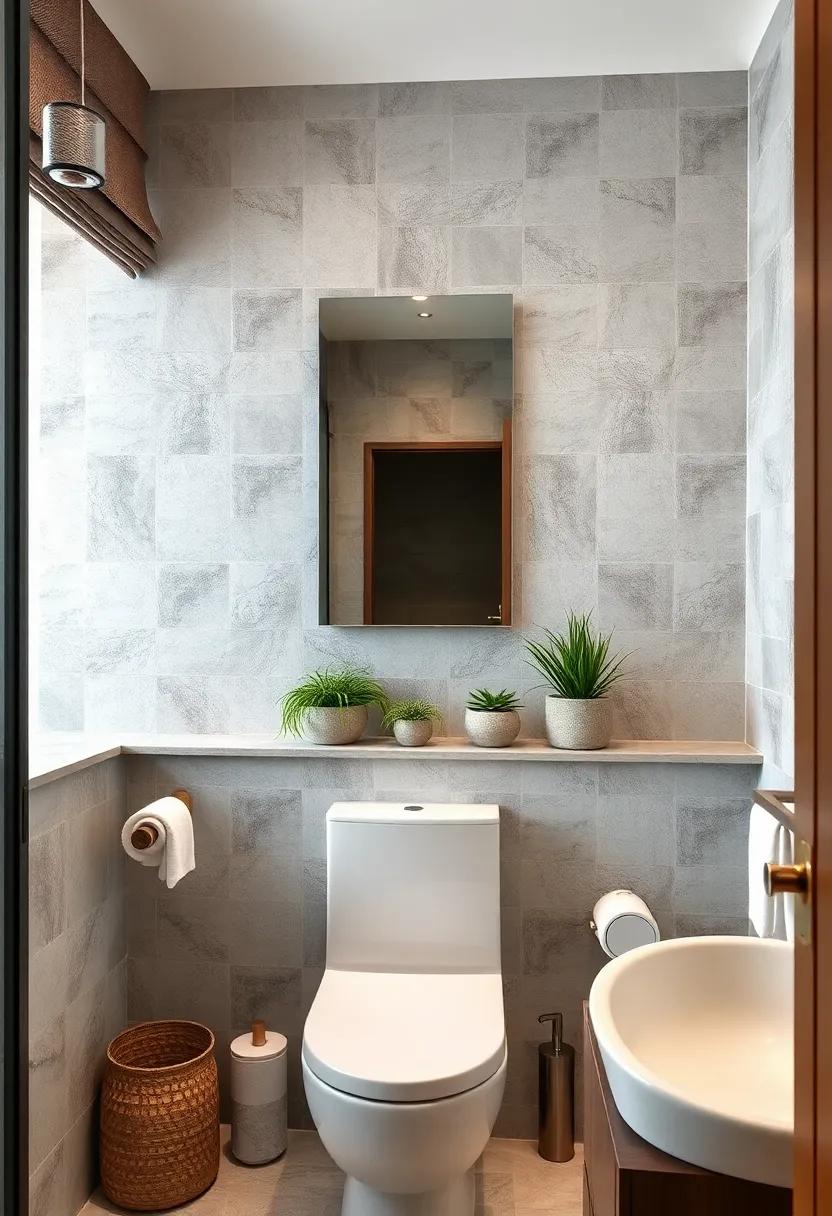 Display Trendy Stone Planters Filled With Air Plants For A Unique And Low-Profile Decor