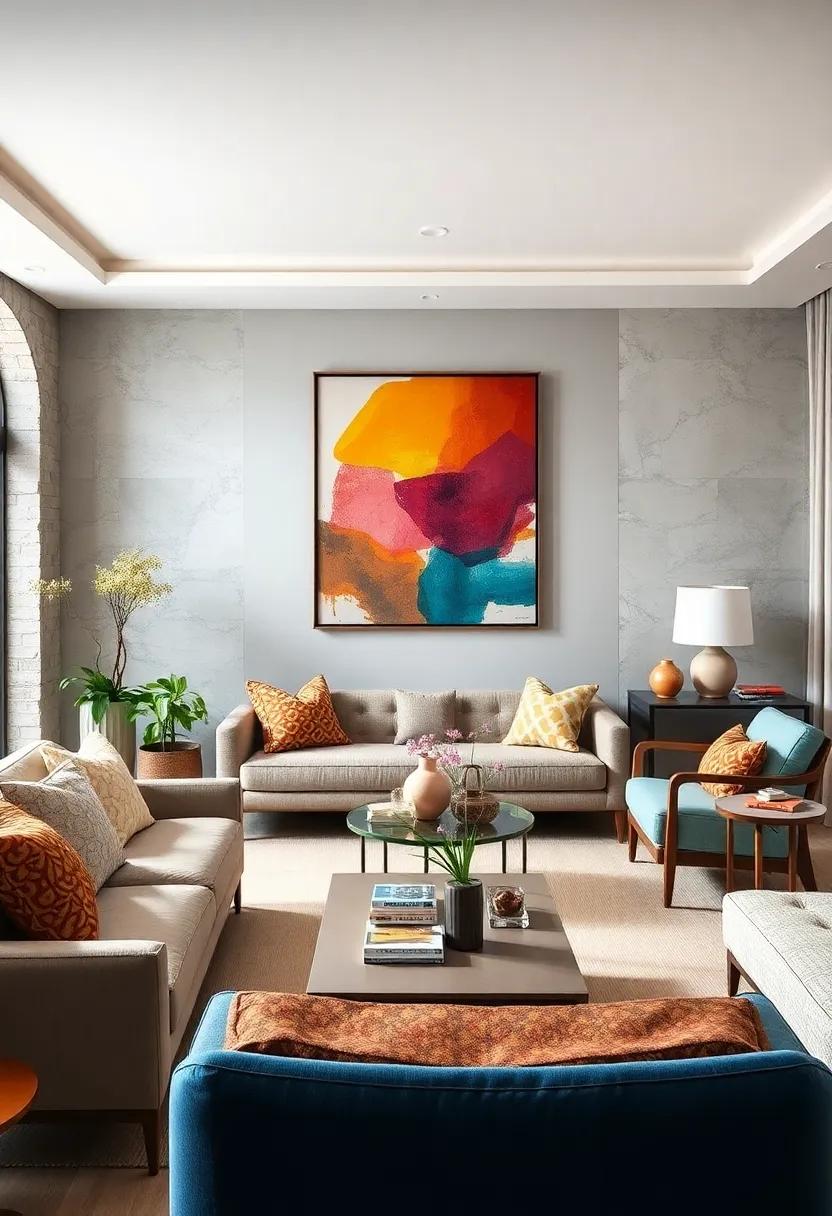 The Role of Color Theory in Art Selection Balancing Warm and Cool Tones for Harmonious Home Displays