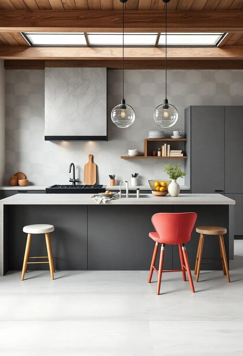 The Timeless Appeal of Scandinavian Kitchen Islands With Matte Finishes and Practical Yet Stylish Seating Options