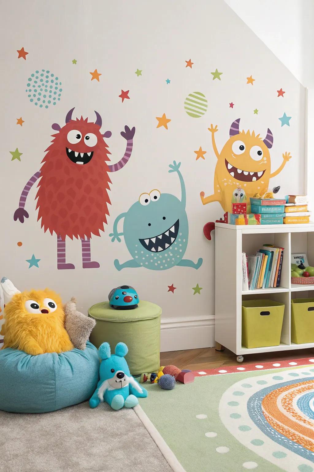 Bring playful monsters to life.