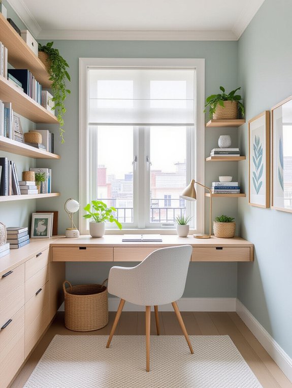 maximize vertical shelving space