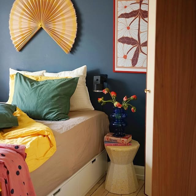 Japanese themed bedroom