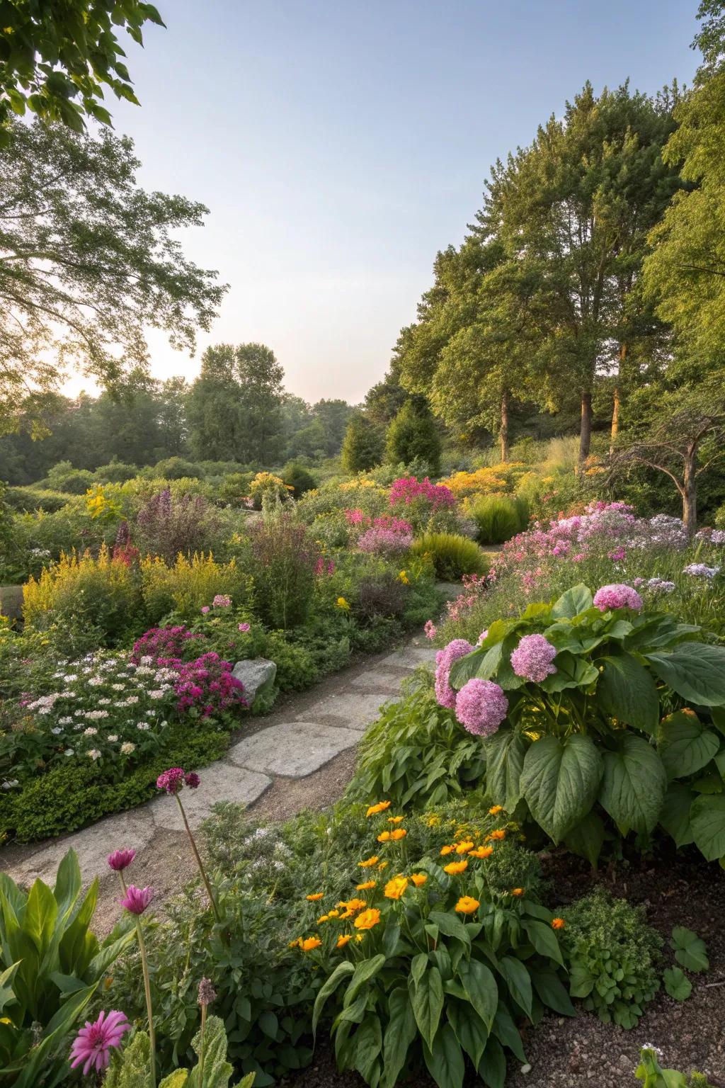 A diverse mix of plants adds vibrancy and life to your garden.