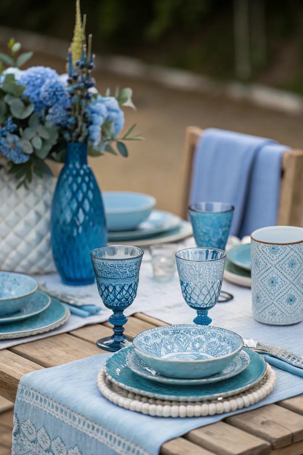 Monochrome decor creating a polished and unified look.