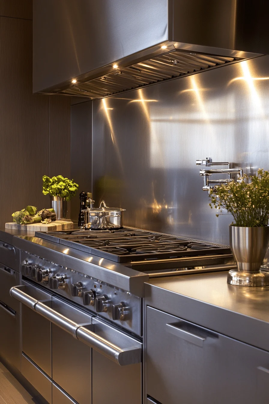 Steel Modern Kitchen