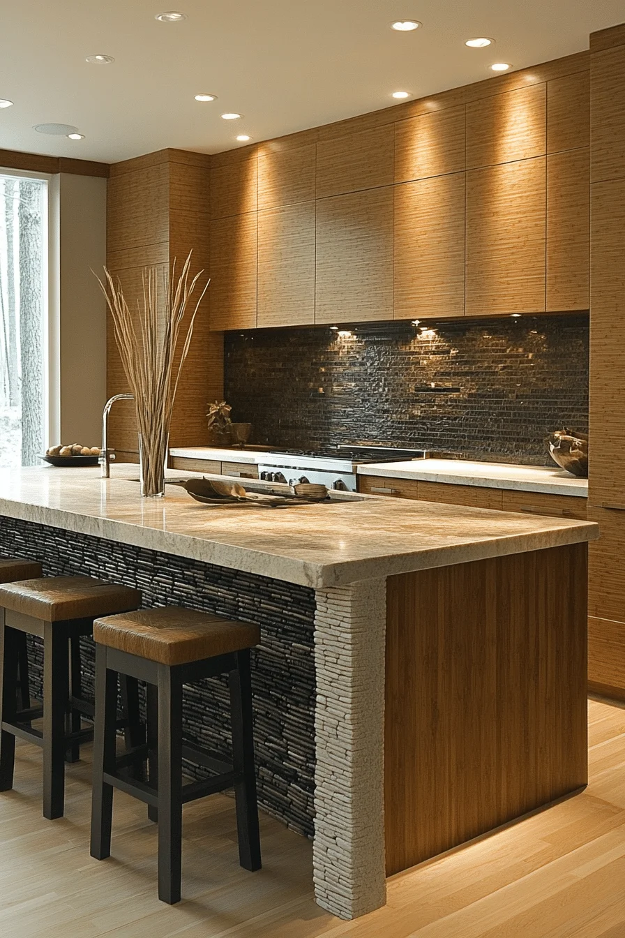 Zen Inspired Kitchen