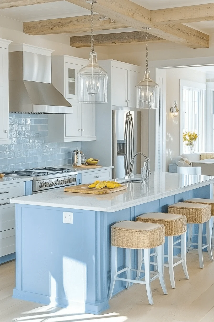 Beachy Modern Kitchen