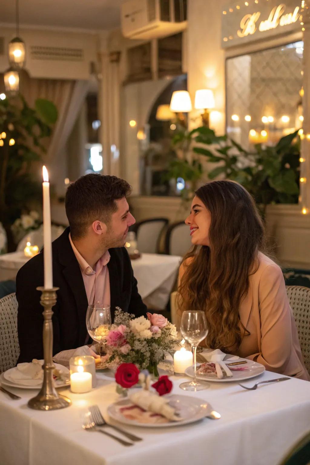 Revisit the magic by recreating your first date.