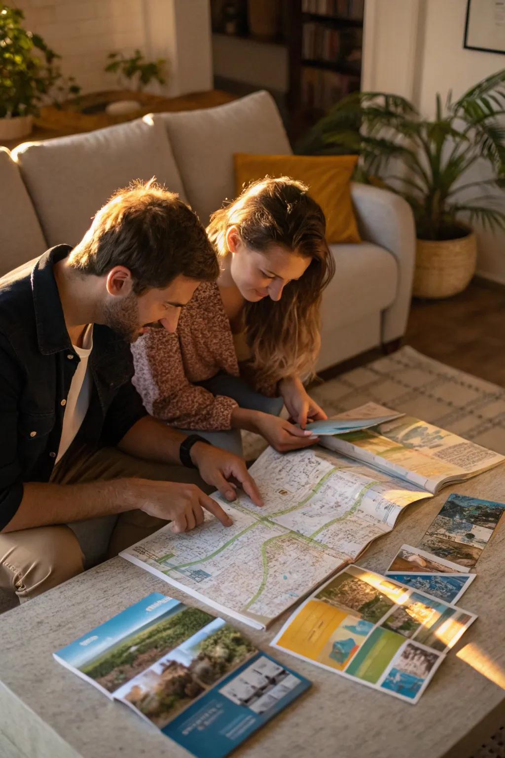 Plan your upcoming adventures together.