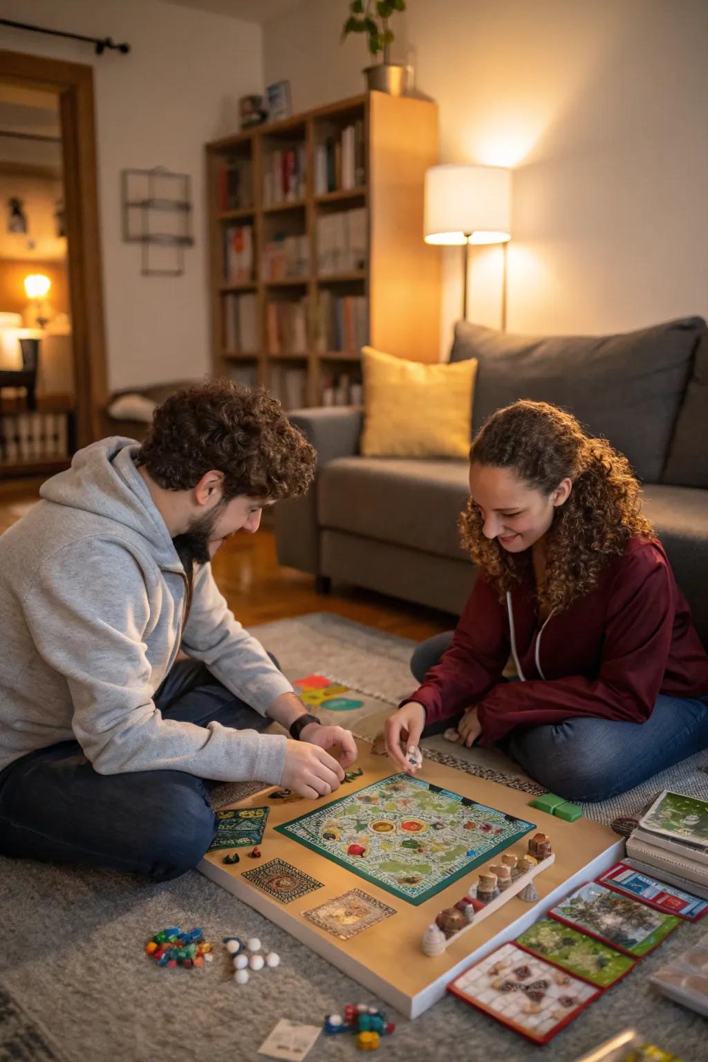 Enjoy playful competition with a board game marathon.