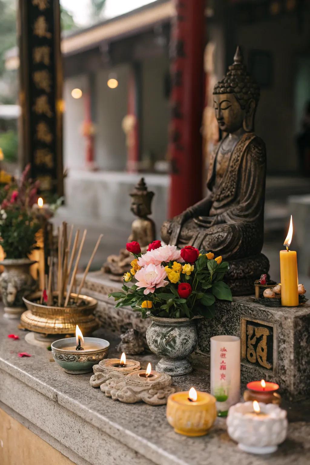 Invite guidance with deity figurines on your altar.