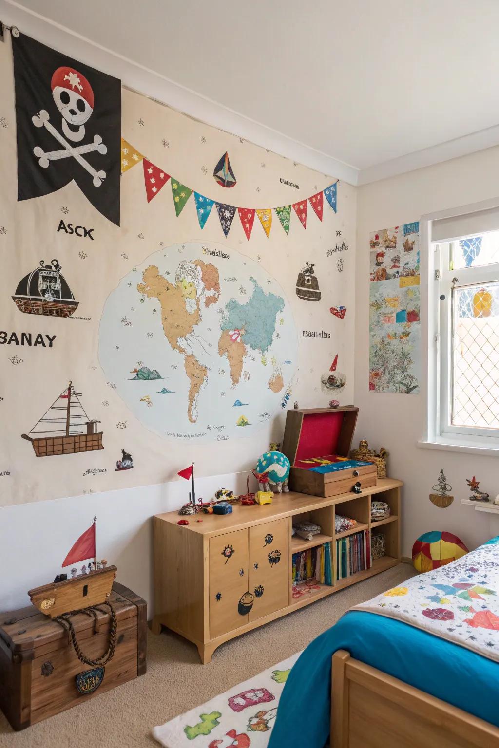 Set sail on a pirate adventure.