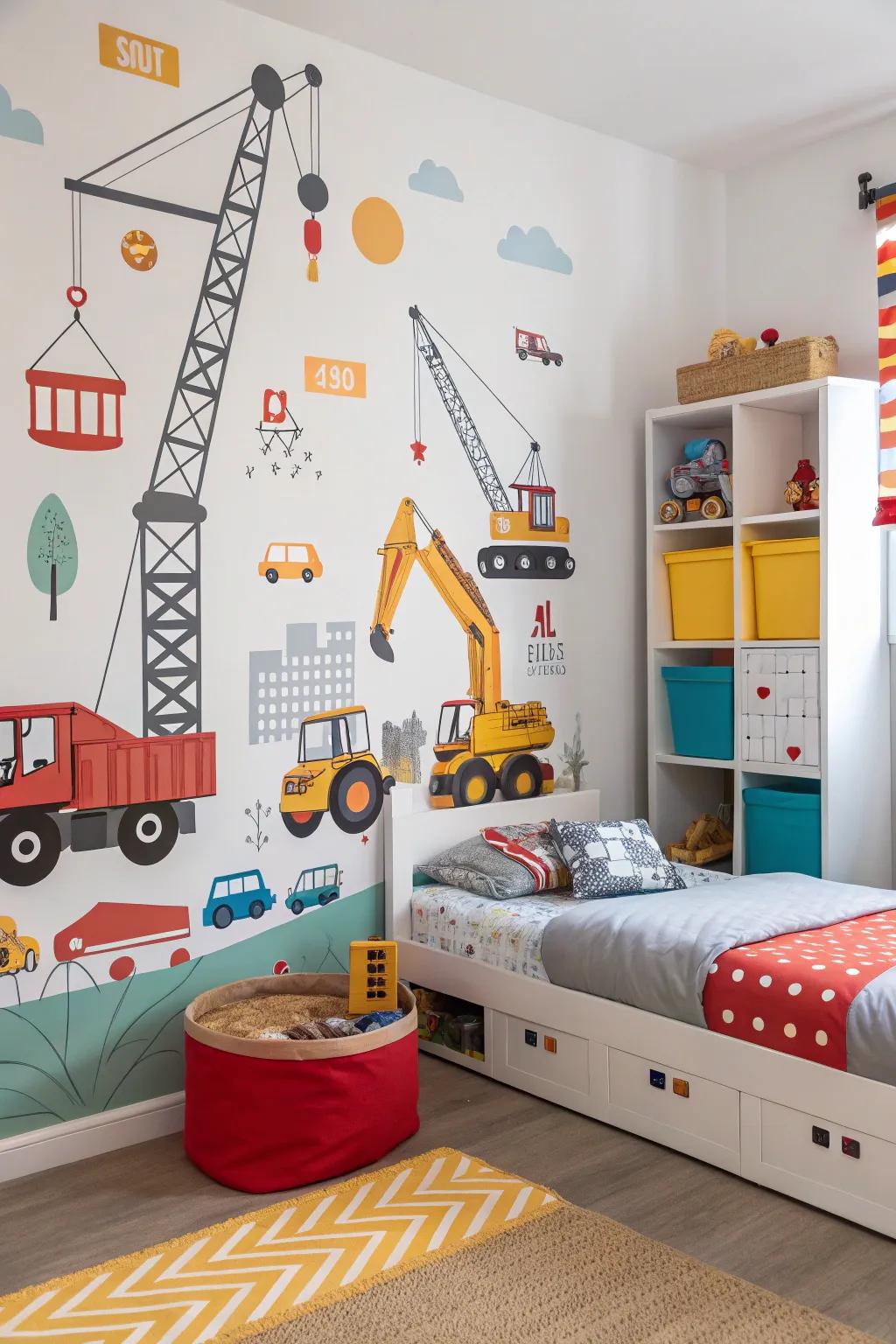 Build a creative construction zone.