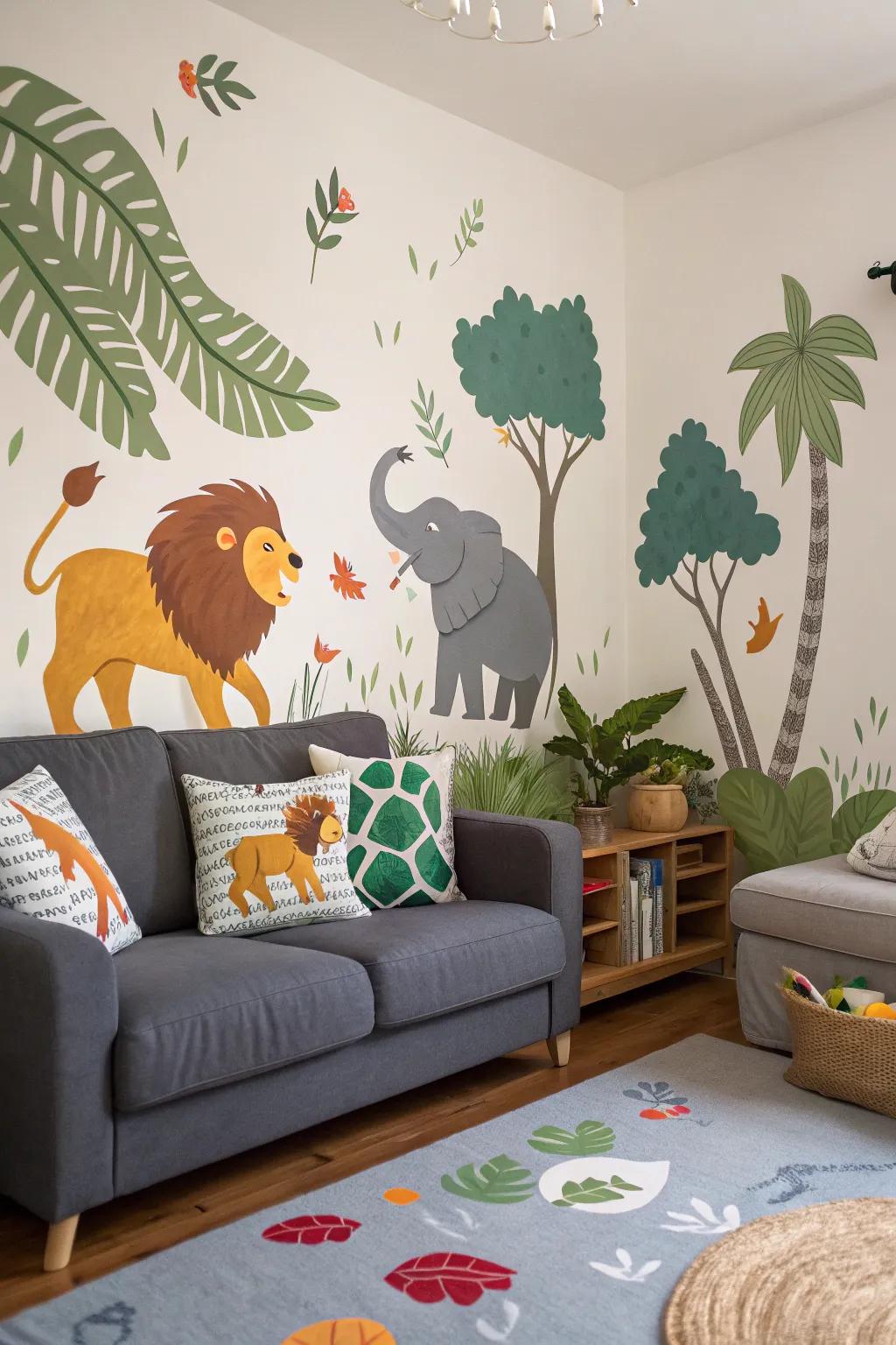 Venture into a jungle adventure.