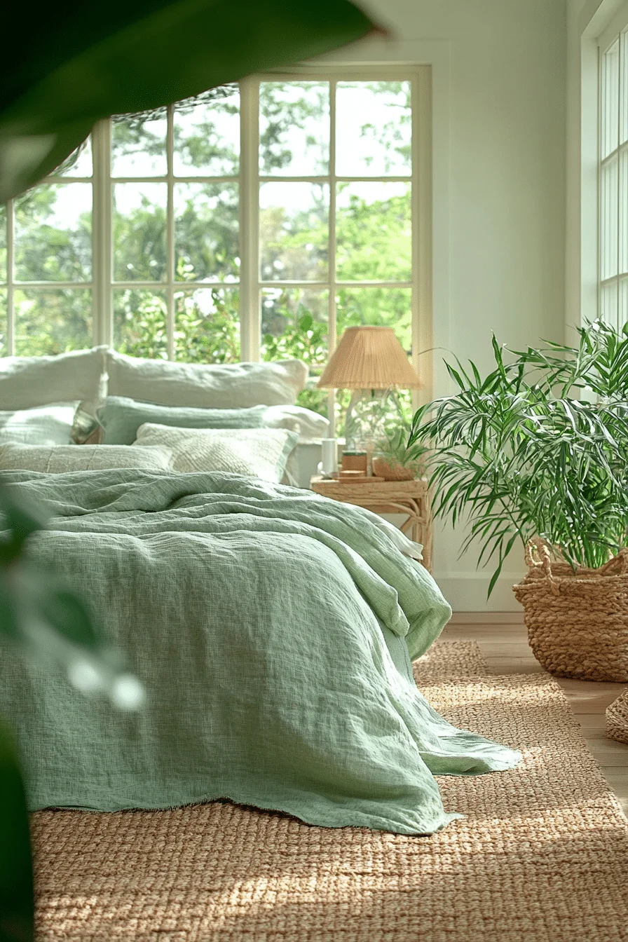 Seagrass Decor Bedroom