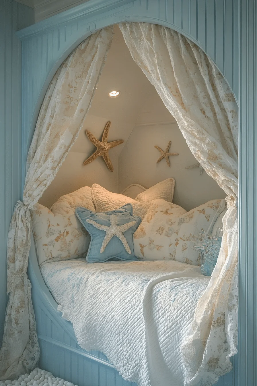 Starfish Themed Bedroom