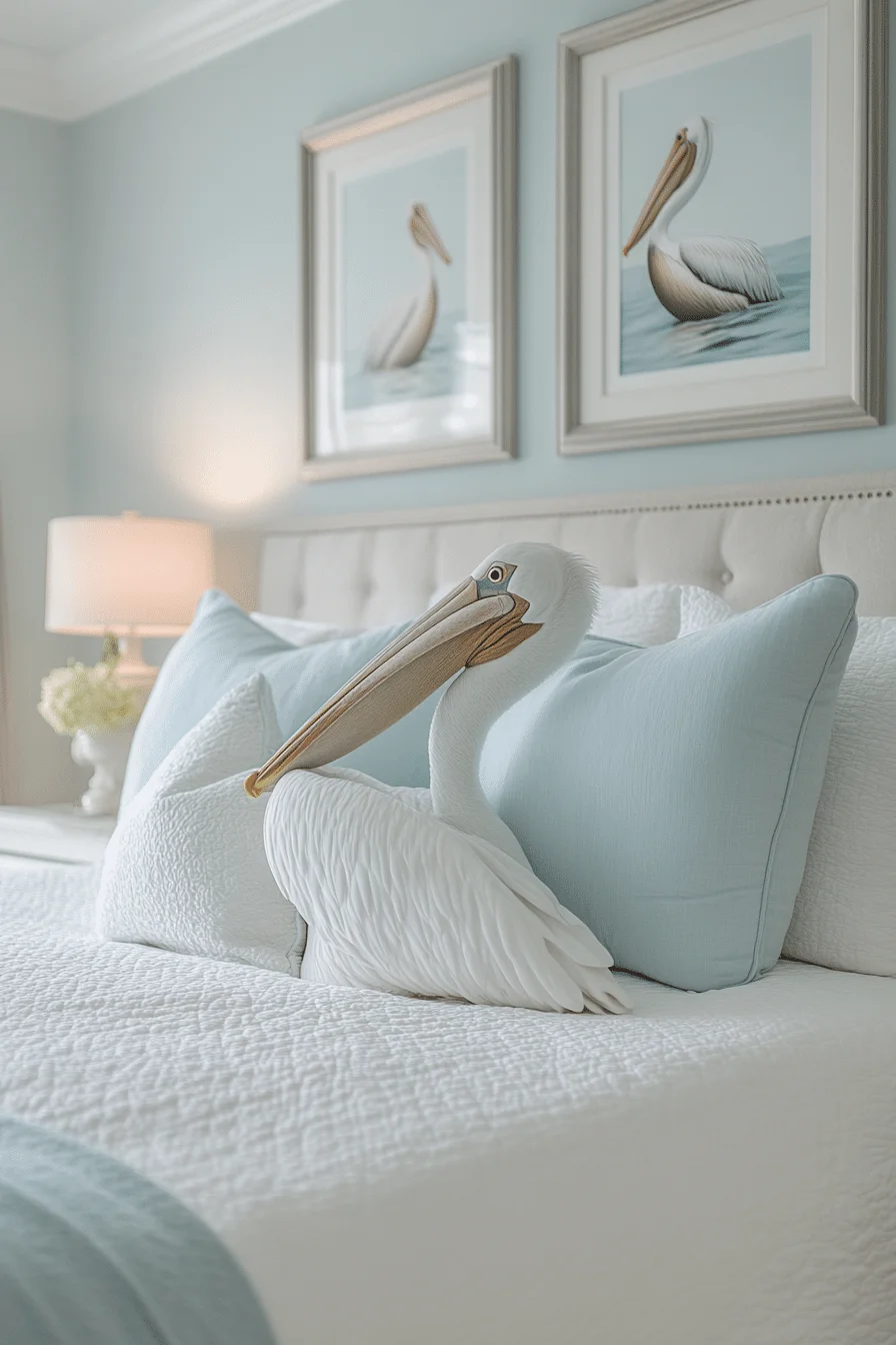 Pelican Themed Bedroom