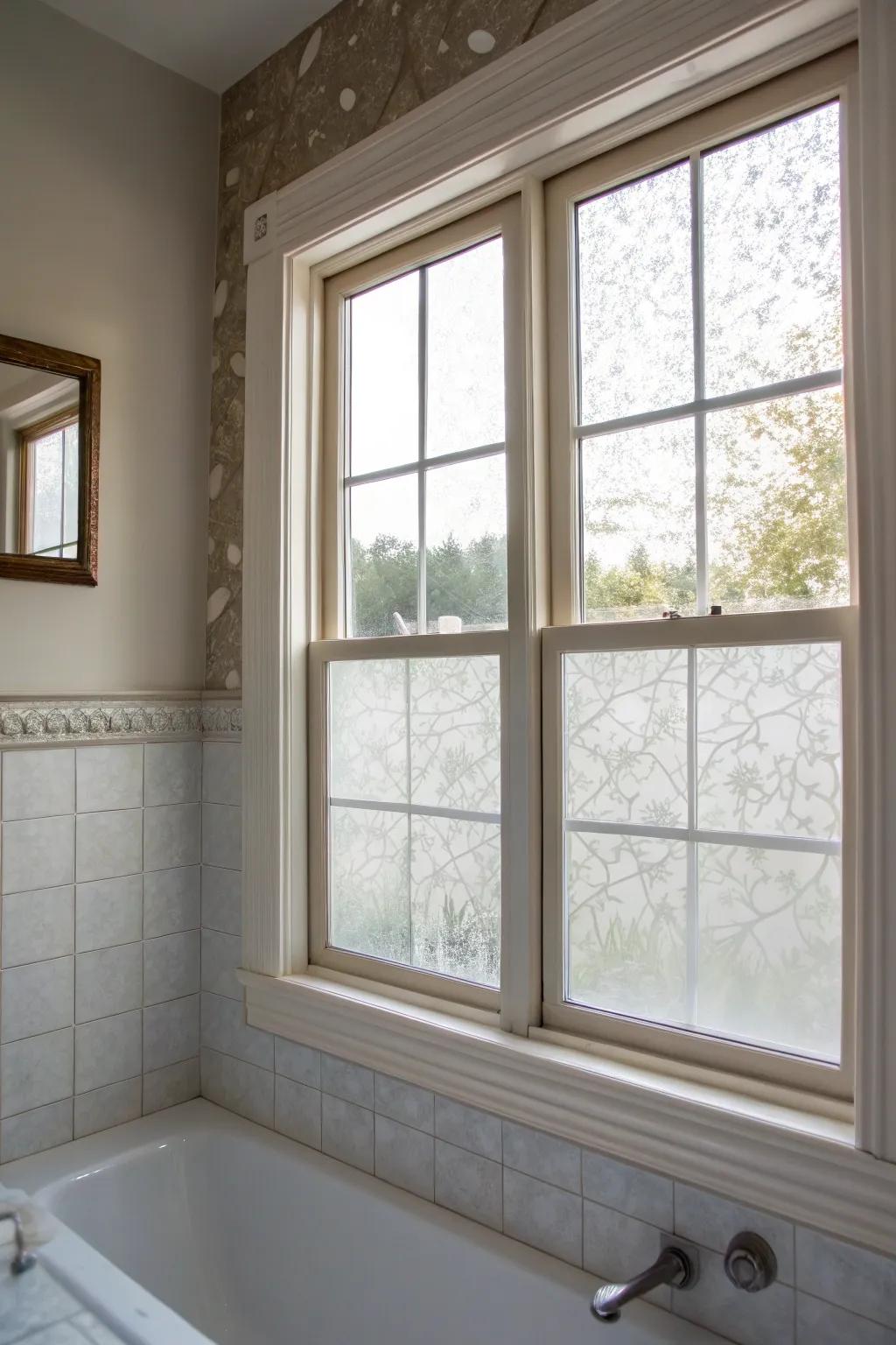 Add privacy and design with window films