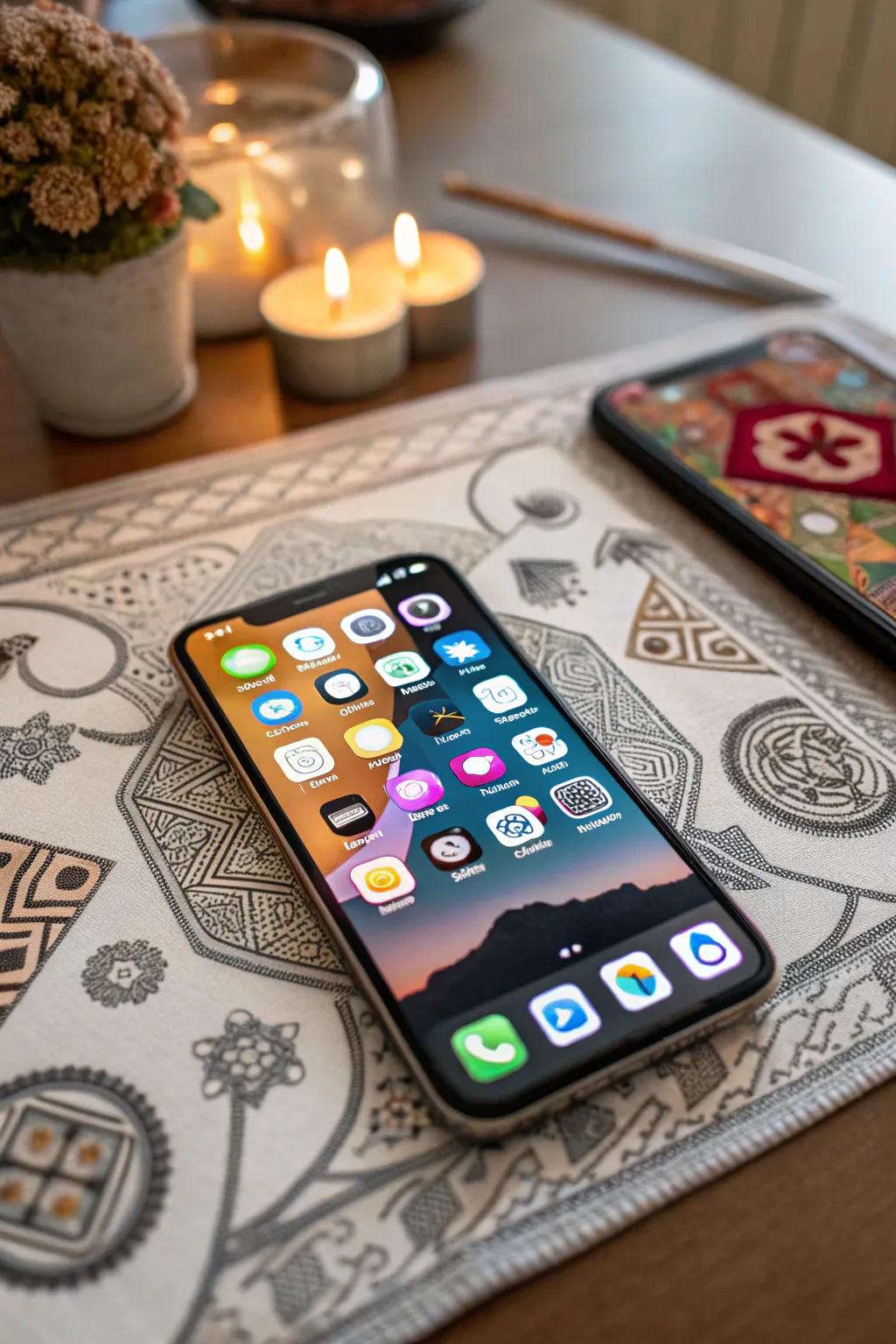 Balanced symmetrical layouts create visual harmony.