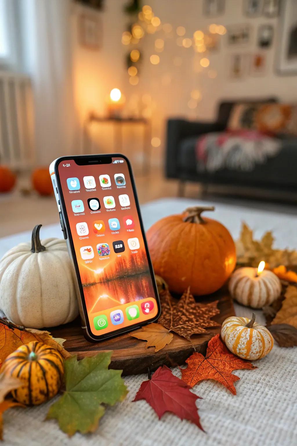 Seasonal designs keep your home screen lively and relevant.