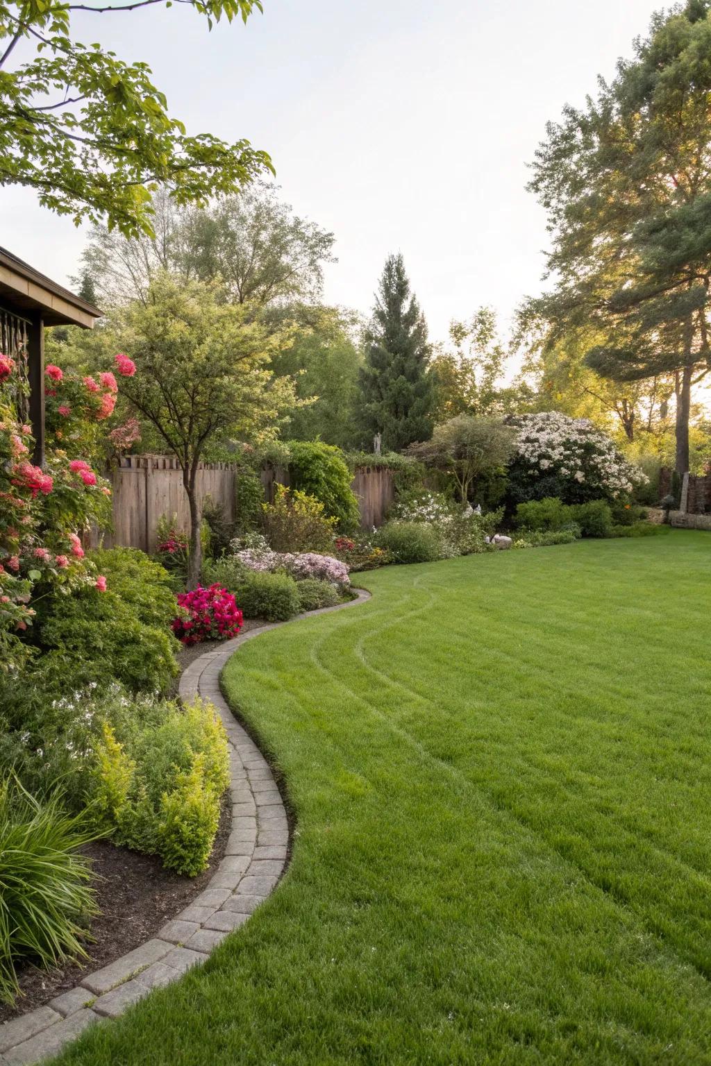 Lush greenery brings natural elegance to your Hamptons-inspired garden.