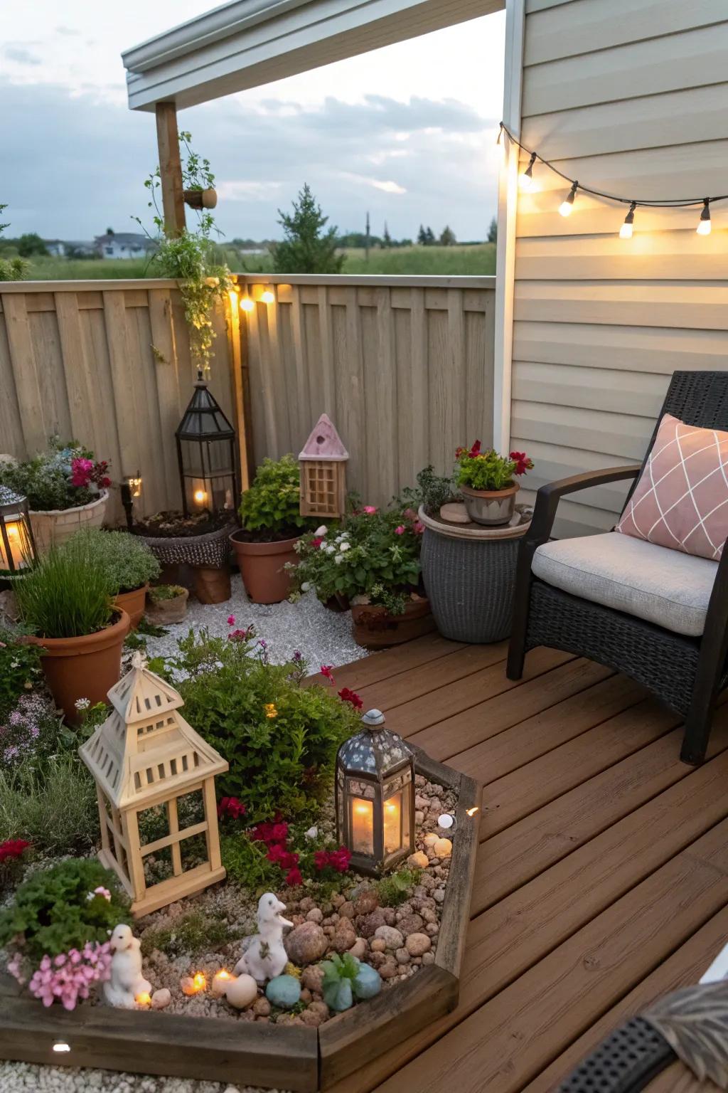 A cozy daybed providing a relaxing retreat in a lanai.