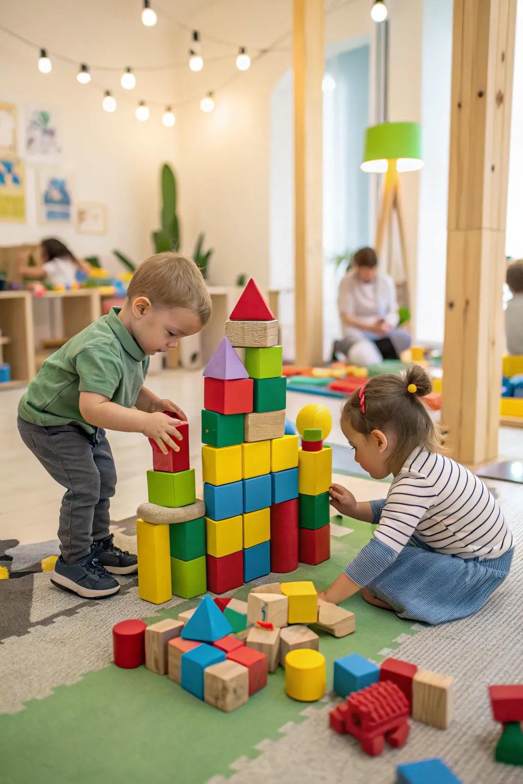 Unique blocks that redefine traditional play.